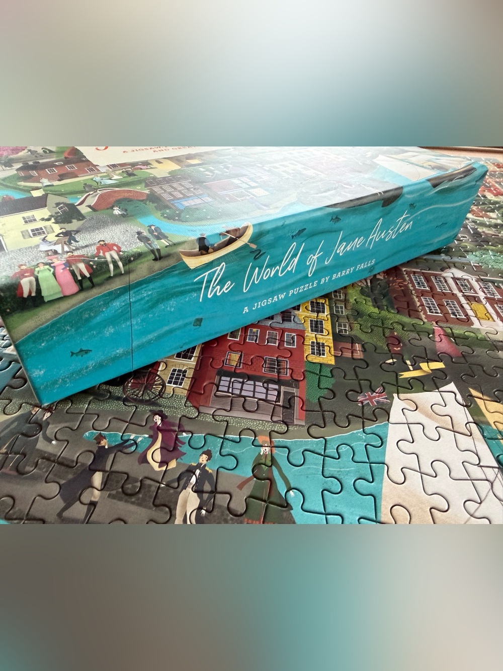 The World of Jane Austen Art Print Puzzle- 1000 Pieces - Picture 7 of 13